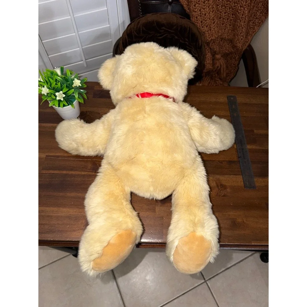 Steiff Teddy Bear Bobby Cream 24cm Ear Button Tag Stuffed Animal Plush